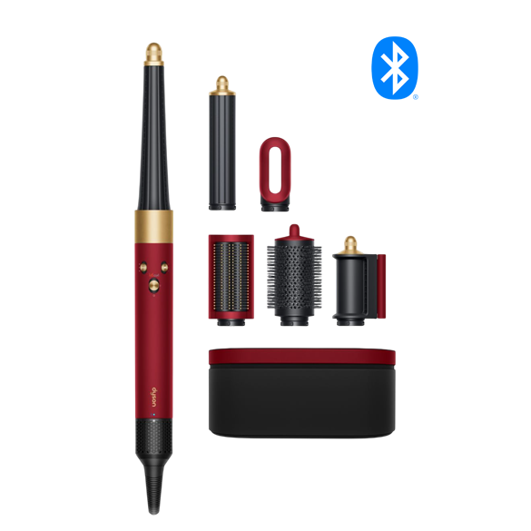 New Dyson Airwrap i.d.™ multi-styler and dryer – Straight+Wavy (Red velvet/Gold)
