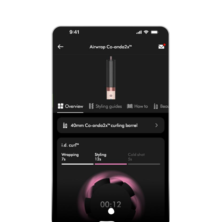 New Dyson Airwrap Co-anda2x™ multi-styler and dryer - Straight+Wavy (Jasper plum)